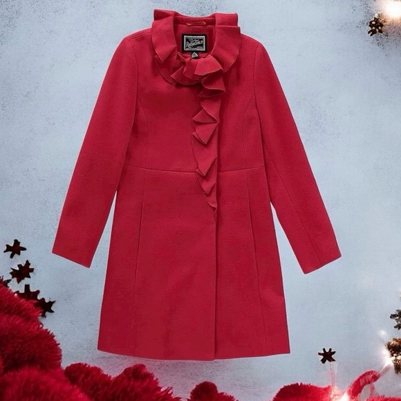 Rothschild Other - Rothschild & CO Red Holiday Coat